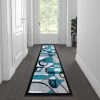Flash Furniture Turquoise 2 x 7 Geometric Abstract Area Rug -Rugs&Mats Official Shop Belnick20LLC KPxxRG950xx27xxTQxxGGxxLSxxc985f0