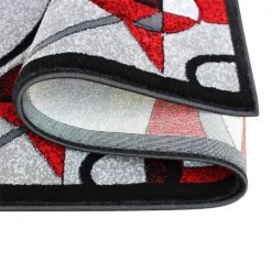 Flash Furniture Red 3 x 10 Geometric Abstract Area Rug -Rugs&Mats Official Shop Belnick20LLC KPxxRG950xx310xxRDxxGGxxinset1xx4dd956