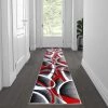 Flash Furniture Red 2' x 7' Modern Plush Abstract Area Rug -Rugs&Mats Official Shop Belnick20LLC KPxxRG951xx27xxRDxxGGxxLSxx54e569