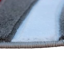 Flash Furniture Red 4' x 4' Modern Plush Abstract Area Rug -Rugs&Mats Official Shop Belnick20LLC KPxxRG951xx44xxRDxxGGxxinset1xx9d0489