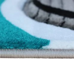 Flash Furniture Turquoise 2' x 3' Modern Plush Abstract Area Rug -Rugs&Mats Official Shop Belnick20LLC KPxxRG952xx23xxTQxxGGxxinset1xxf4dbcf