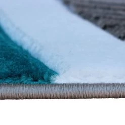 Flash Furniture Turquoise 5' x 5' Modern Plush Abstract Area Rug -Rugs&Mats Official Shop Belnick20LLC KPxxRG952xx55xxTQxxGGxxinset1xxbc98ac