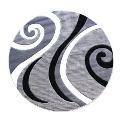 Flash Furniture Gray 8' x 8' Modern Plush Abstract Area Rug -Rugs&Mats Official Shop Belnick20LLC KPxxRG952xx88xxGYxxGGxxbcd114