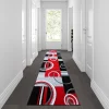 Flash Furniture Red 3' x 10' Geometric Abstract Area Rug -Rugs&Mats Official Shop Belnick20LLC KPxxRG953xx310xxRDxxGGxxLSxx77e661