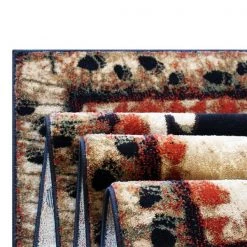 Flash Furniture 3' x 10' Brown Rustic Bear and Cub Olefin Area Rug -Rugs&Mats Official Shop Belnick20LLC KPxxRGB3940xx310xxBNxxGGxxinset1xxc5b6d9