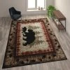 Flash Furniture 8' x 10' Brown Rustic Bear and Cub Olefin Area Rug -Rugs&Mats Official Shop Belnick20LLC KPxxRGB3940xx810xxBNxxGGxxLSxxf3bf64