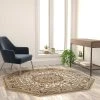 Flash Furniture Ivory 5x5 Octagon Traditional Persian Style Rug -Rugs&Mats Official Shop Belnick20LLC NRxxRG1881xx55xxIVxxGGxxLSxxdaf7f2