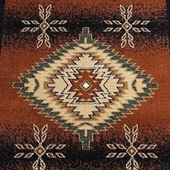 Flash Furniture Black 3 x 10 Southwestern Style Patterned Area Rug -Rugs&Mats Official Shop Belnick20LLC NRxxRG211xx310xxBKxxGGxxSAMPLExx269054