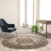 Flash Furniture Ivory 5x5 Round Traditional Persian Style Rug -Rugs&Mats Official Shop Belnick20LLC NRxxRG281xx55xxIVxxGGxxLSxx5346a3