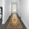 Flash Furniture Ivory 3' x 20' Traditional Persian Style Area Rug -Rugs&Mats Official Shop Belnick20LLC NRxxRGB401xx320xxIVxxGGxxLSxx6e75b2