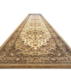 Flash Furniture Ivory 3' x 20' Traditional Persian Style Area Rug -Rugs&Mats Official Shop Belnick20LLC NRxxRGB401xx320xxIVxxGGxxinset1xx539794