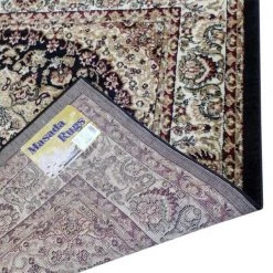 Flash Furniture Black 7x7 Square Traditional Persian Style Rug -Rugs&Mats Official Shop Belnick20LLC NRxxRGB401xx77SxxBKxxGGxxinset1xx2dec3a