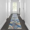 Flash Furniture Blue 2' x 11' Distressed Abstract Area Rug -Rugs&Mats Official Shop Belnick20LLC OKRxxRG1100xx211xxBLxxGGxxLSxx0180c7