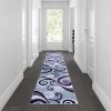 Flash Furniture Purple 2' x 11' Distressed Abstract Area Rug -Rugs&Mats Official Shop Belnick20LLC OKRxxRG1100xx211xxPUxxGGxxLSxx8853cc