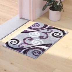 Flash Furniture Purple 2' x 3' Distressed Abstract Area Rug -Rugs&Mats Official Shop Belnick20LLC OKRxxRG1100xx23xxPUxxGGxxLS2xxc437d1