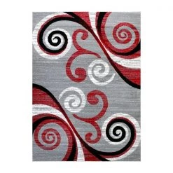 Flash Furniture Red 6' x 9' Distressed Abstract Area Rug -Rugs&Mats Official Shop Belnick20LLC OKRxxRG1100xx69xxRDxxGGxx8a0f58