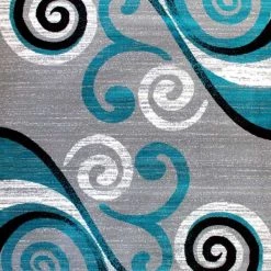 Flash Furniture Turquoise 6' x 9' Distressed Abstract Area Rug -Rugs&Mats Official Shop Belnick20LLC OKRxxRG1100xx69xxTQxxGGxxSAMPLExx698c6c