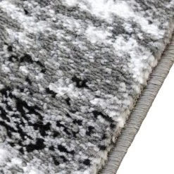 Flash Furniture 2' x 11' Gray Distressed Olefin Area Rug -Rugs&Mats Official Shop Belnick20LLC OKRxxRG1102xx211xxGYxxGGxxinset1xx4cee69