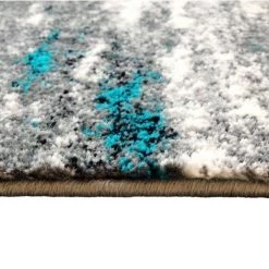 Flash Furniture 2' x 11' Turquoise Distressed Olefin Area Rug -Rugs&Mats Official Shop Belnick20LLC OKRxxRG1102xx211xxTQxxGGxxinset1xxf5cc1c
