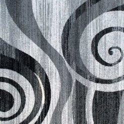 Flash Furniture Gray 2' x 7' Modern Swirl Pattern Area Rug -Rugs&Mats Official Shop Belnick20LLC OKRxxRG1103xx27xxGYxxGGxxSAMPLExx64f898