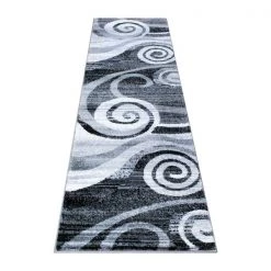 Flash Furniture Gray 2' x 7' Modern Swirl Pattern Area Rug -Rugs&Mats Official Shop Belnick20LLC OKRxxRG1103xx27xxGYxxGGxxb39351