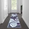 Flash Furniture Purple 2' x 7' Modern Swirl Pattern Area Rug -Rugs&Mats Official Shop Belnick20LLC OKRxxRG1103xx27xxPUxxGGxxLSxx4ea4eb