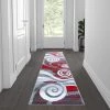 Flash Furniture Red 2' x 7' Modern Swirl Pattern Area Rug -Rugs&Mats Official Shop Belnick20LLC OKRxxRG1103xx27xxRDxxGGxxLSxx95acd2