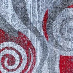 Flash Furniture Red 2' x 7' Modern Swirl Pattern Area Rug -Rugs&Mats Official Shop Belnick20LLC OKRxxRG1103xx27xxRDxxGGxxSAMPLExx1fd2c2