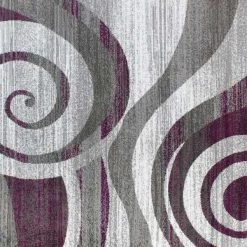 Flash Furniture Purple 5' x 7' Modern Swirl Pattern Area Rug -Rugs&Mats Official Shop Belnick20LLC OKRxxRG1103xx57xxPUxxGGxxSAMPLExx4b7d54
