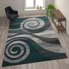 Flash Furniture Turquoise 8' x 10' Modern Swirl Pattern Area Rug -Rugs&Mats Official Shop Belnick20LLC OKRxxRG1103xx810xxTQxxGGxxLSxx532d3f