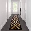 Flash Furniture Brown 2' x 11' Diamond Patterned Area Rug -Rugs&Mats Official Shop Belnick20LLC OKRxxRG1106xx211xxBNxxGGxxLSxxdd6619