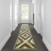 Flash Furniture Green 2' x 11' Diamond Patterned Area Rug -Rugs&Mats Official Shop Belnick20LLC OKRxxRG1106xx211xxGNxxGGxxLSxx85b147