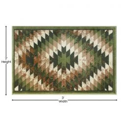 Flash Furniture Green 2' x 3' Diamond Patterned Area Rug -Rugs&Mats Official Shop Belnick20LLC OKRxxRG1106xx23xxGNxxGGxxDIMSxx45d8cb