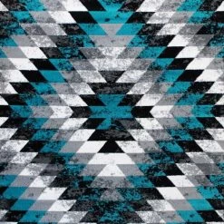 Flash Furniture Turquoise 6' x 9' Diamond Patterned Area Rug -Rugs&Mats Official Shop Belnick20LLC OKRxxRG1106xx69xxTQxxGGxxSAMPLExx2998f0