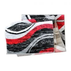 Flash Furniture Red 2' x 7' Ripple Patterned Indoor Area Rug -Rugs&Mats Official Shop Belnick20LLC OKRxxRG1109xx27xxRDxxGGxxinset1xx13f9d8