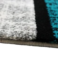 Flash Furniture Turquoise 5' x 7' Color Blocked Indoor Area Rug -Rugs&Mats Official Shop Belnick20LLC OKRxxRG1110xx57xxTQxxGGxxinset1xx849b37