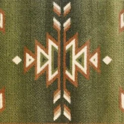 Flash Furniture Green 2 x 11 Southwestern Style Patterned Area Rug -Rugs&Mats Official Shop Belnick20LLC OKRxxRG1113xx211xxGNxxGGxxSAMPLExx89eb36