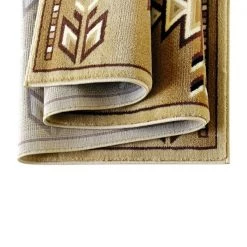 Flash Furniture Brown 2 x 7 Southwestern Style Patterned Area Rug -Rugs&Mats Official Shop Belnick20LLC OKRxxRG1113xx27xxBGxxGGxxinset1xx92252f