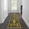 Flash Furniture Green 2 x 7 Southwestern Style Patterned Area Rug -Rugs&Mats Official Shop Belnick20LLC OKRxxRG1113xx27xxGNxxGGxxLSxx1fff32