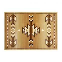 Flash Furniture Brown 4 x 5 Southwestern Style Patterned Area Rug -Rugs&Mats Official Shop Belnick20LLC OKRxxRG1113xx45xxBGxxGGxx139af4