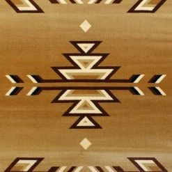 Flash Furniture Brown 5 x 7 Southwestern Style Patterned Area Rug -Rugs&Mats Official Shop Belnick20LLC OKRxxRG1113xx57xxBGxxGGxxSAMPLExx0f7986