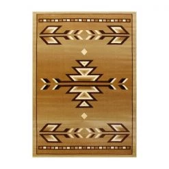 Flash Furniture Brown 6 x 9 Southwestern Style Patterned Area Rug -Rugs&Mats Official Shop Belnick20LLC OKRxxRG1113xx69xxBGxxGGxx99253c