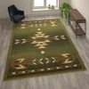Flash Furniture Green 8 x 10 Southwestern Style Patterned Area Rug -Rugs&Mats Official Shop Belnick20LLC OKRxxRG1113xx810xxGNxxGGxxLSxx08082d