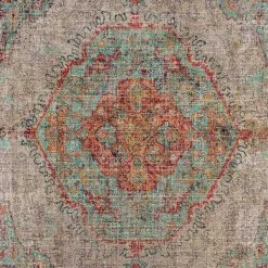Flash Furniture Distressed Medallion Area Rug - 8' x 10' - Gray Multi Polyester -Rugs&Mats Official Shop Belnick20LLC RCxxEGxx202101xx02xx810xxGRxxGGxxSAMPLExxb7e3cc