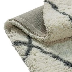 Flash Furniture 5'x7' Ivory/Black Diamond Trellis Shag Area Rug -Rugs&Mats Official Shop Belnick20LLC RCxxKJxx181070xx01xx57xxIVxxGRxxGGxxinset1xxa1bf0d