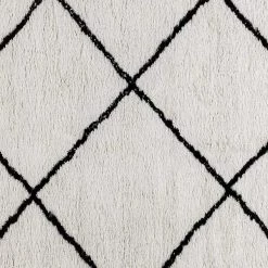 Flash Furniture Shag Style Diamond Trellis Area Rug - 8' x 10' - Ivory -Rugs&Mats Official Shop Belnick20LLC RCxxKJxx181070xx01xx810xxGGxxSAMPLExx4b73e3
