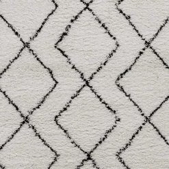 Flash Furniture Geometric Style Bohemian Shag Area Rug - 8' x 10' - Ivory -Rugs&Mats Official Shop Belnick20LLC RCxxMSxx202012xx01xx810xxGGxxSAMPLExx21c71c