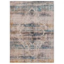 Flash Furniture Artisan Old English Style Traditional Rug - 8' x 10' - Blue -Rugs&Mats Official Shop Belnick20LLC RCxxRG19xx016xx810xxGGxx8a1536