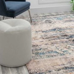 Flash Furniture Artisan Old English Style Traditional Rug - 8' x 10' - Blue -Rugs&Mats Official Shop Belnick20LLC RCxxRG19xx016xx810xxGGxxLS2xx34a9c5
