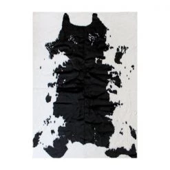 Flash Furniture Black 3x5 Faux Cowhide Print Indoor Area Rug -Rugs&Mats Official Shop Belnick20LLC YTGxxRGC31523xx35xxBKxxGGxx391c51
